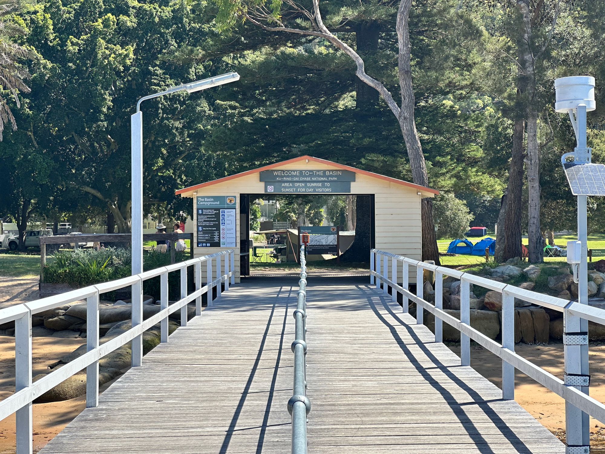 The Basin campground